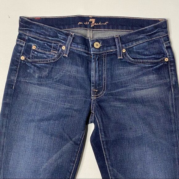 7 for All Mankind | Zippered Denim Capri’s - Picture 2 of 6